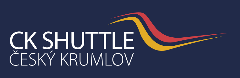 Logo of Český Krumlov company CK Shuttle.